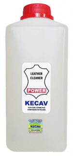 Kecav Leather Cleaner Power 1L - preparat do czyszczenia skór