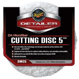 Meguiar's DA Microfiber Cutting Disc 5 (2-pack) - tnący pad z mikrofibry