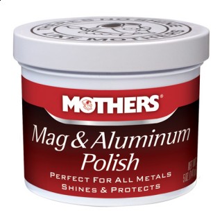 Mothers Mag  Aluminum Polish 141g - pasta do polerowania aluminium, felg