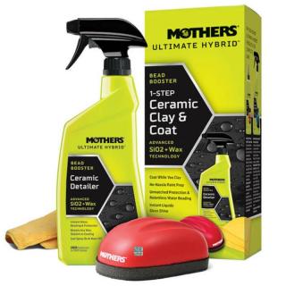 Mothers Ultimate Hybrid 1-Step Ceramic Clay  Coat - zestaw do glinkowania lakieru