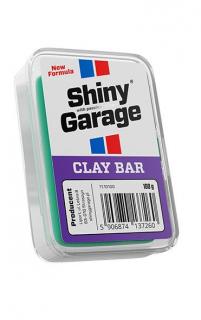 Shiny Garage Clay Bar 100g - delikatna zielona glinka do lakieru
