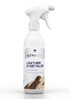 Ultracoat Leather Q-Detailer - produkt do czyszczenia i zabezpieczenia skóry 500ml