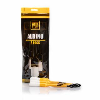 Work Stuff Detailing Brush Albino 3 pack - zestaw pędzelków detailingowych