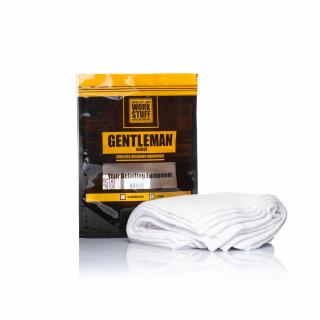 Work Stuff Gentleman Basic 5-pack - zestaw 5 sztuk białych mikrofibr bezkrawędziowych 40x40cm 350gsm