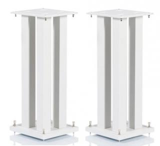 Norstone STYLUM SQUARE SPEAKER STANDS | WHITE | Raty | Salon Warszawa | Dostawa 0zł | Montaż |