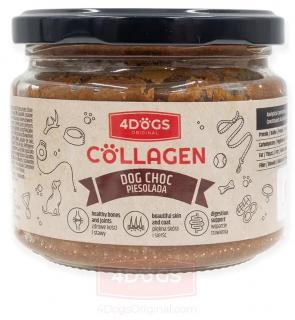 4 Dogs Collagen Masło orzechowe Piesolada dla psa op. 300g