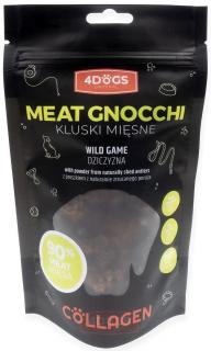 4 Dogs Original Przysmaki Meat Gnocchi Kluski Mięsne z dziczyzną dla psa op. 100g