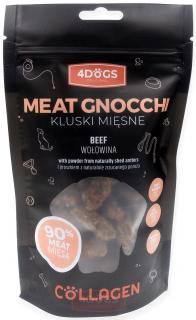 4 Dogs Original Przysmaki Meat Gnocchi Kluski Mięsne z wołowiną dla psa op. 100g