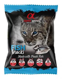 Alpha Spirit Przysmak Fish Snacks dla kota op. 50g [Data ważności: 31.08.2025]