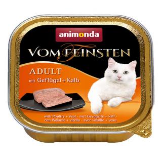 Animonda Vom Feinsten Adult Drób z cielęciną Mokra Karma dla kota op. 100g
