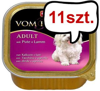 Animonda vom Feinsten DOG Adult indyk z jagnięciną (putelamm) Mokra Karma dla psa op. 150g Pakiet 11szt.