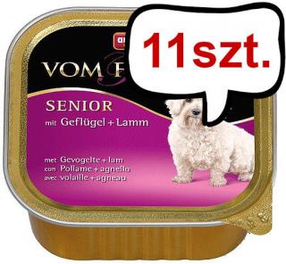 Animonda vom Feinsten DOG Senior drób z jagnięciną (geflugellamm) Mokra Karma dla psa op. 150g Pakiet 11szt.