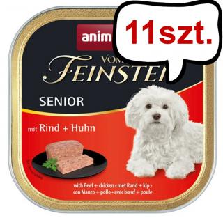 Animonda vom Feinsten DOG Senior wołowina z drobiem (rindgeflugel) Mokra Karma dla psa op. 150g Pakiet 11szt.