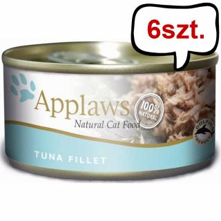 Applaws Natural Cat Food Tuńczyk Mokra Karma dla kota op. 70g PUSZKA Pakiet 6szt.