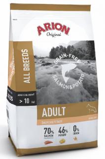 Arion Original Grain Free SalmonPotato Sucha Karma dla psa op. 12kg