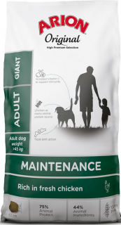 Arion Original Maintenance Adult Giant ChickenRice Sucha Karma dla psa op. 12kg