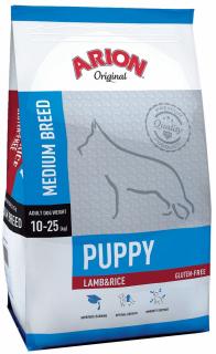 Arion Original Puppy Medium LambRice Sucha Karma dla szczeniaka op. 12kg [Data ważności: 22.10.2025]