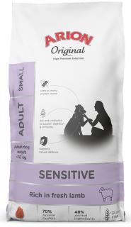 Arion Original Sensitive Adult Small LambRice Sucha Karma dla psa op. 7.5kg + 1kg GRATIS