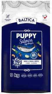 Baltica Excellent Hypoallergenic Puppy Small Salmon Sucha Karma dla psa op. 9kg