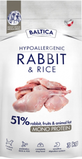 Baltica Hypoallergenic Adult Medium RabbitRice Sucha karma dla psa op. 3kg