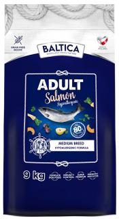 Baltica Hypoallergenic Adult Medium Salmon Sucha Karma dla psa op. 9kg