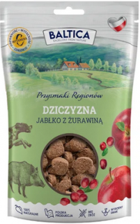 Baltica Przysmaki Regionów Dziczyzna i Jabłko z Żurawiną dla psa op. 100g