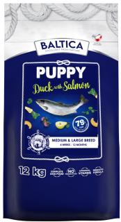 Baltica Puppy Medium/Large DuckSalmon Sucha Karma dla szczeniaka op. 12kg