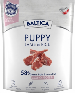 Baltica Puppy Small LambRice Sucha karma dla psa op. 1kg
