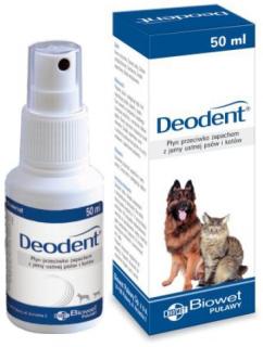 Biowet Preparat do higieny jamy ustnej Deodent dla psa i kota poj. 50ml