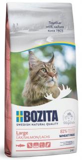 Bozita Adult Large Wheat Free Salmon Sucha karma dla kota op. 2kg WYPRZEDAŻ