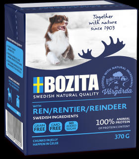 Bozita Adult Reindeer in Jelly Mokra Karma dla psa op. 370g