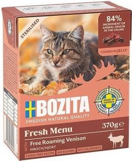 Bozita Adult Sterilised Dziczyzna w galaretce Mokra Karma dla kota op. 370g