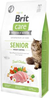 Brit Care Cat Grain-Free SeniorWeight Control Sucha Karma dla kota op. 2kg