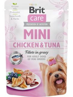 Brit Care Mini Adult ChickenTuna Mokra Karma dla psa op. 85g