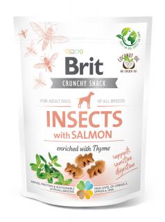Brit Care Przysmak Crunchy Cracker InsectSalmon dla psa op. 200g