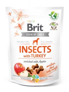 Brit Care Przysmak Crunchy Cracker InsectTurkey dla psa op. 200g