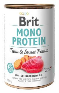 Brit Mono Protein Adult TunaSweet Potato Mokra Karma dla psa op. 400g