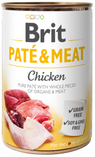 Brit PateMeat Adult Chicken Mokra Karma dla psa op. 400g