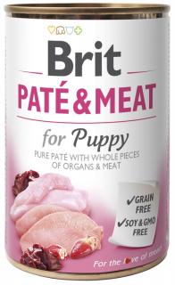 Brit PateMeat Puppy ChickenTurkey Mokra Karma dla psa op. 400g