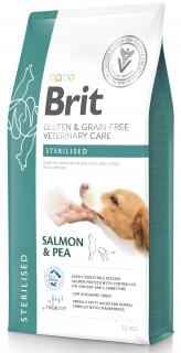Brit Veterinary Care Sterilised SalmonPea Sucha Karma dla psa op. 12kg