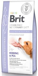 Brit Veterinary Diet Gastrointestinal HerringPea Sucha Karma dla psa op. 12kg