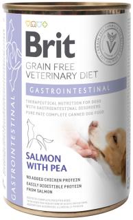 Brit Veterinary Diet Gastrointestinal SalmonPea Mokra Karma dla psa op. 400g