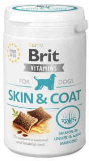 Brit Vitamin SkinCoat przysmak funkcjonalny dla psa op. 150g WYPRZEDAŻ [Data ważności: 03.08.2025]