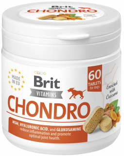 Brit Vitamins Chondro Mobilność Wsparcie Stawów i Kości dla psa op. 60szt.