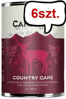 Canagan Country Game Mokra Karma dla psa op. 400g Pakiet 6szt.