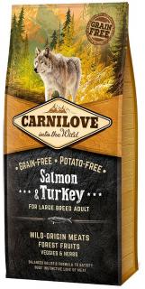 Carnilove Adult Large SalmonTurkey Sucha Karma dla psa op. 12kg