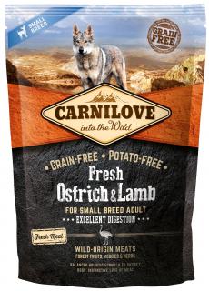 Carnilove Adult Small Fresh OstrichLamb Sucha Karma dla psa op. 1.5kg