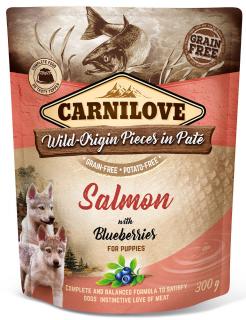 Carnilove Puppies SalmonBlueberries Mokra Karma dla szczeniaka op. 300g SASZETKA