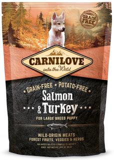 Carnilove Puppy Large SalmonTurkey Sucha Karma dla szczeniaka op. 1.5kg WYPRZEDAŻ