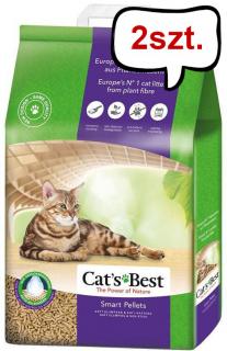 Cat's Best Żwirek drzewny Smart Pellet (Nature Gold) dla kota op. 2x10l